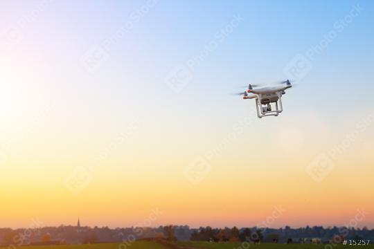 14066101-modern-rc-uav-drone-quadcopter-with-camera-flying-on-a  : Stock Photo or Stock Video Download rcfotostock photos, images and assets rcfotostock | RC Photo Stock.: