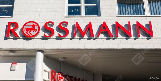 AAACHEN, GERMANY JANUARY, 2017: Rossmann store sign. As of 2011 Rossmann had 2,531 stores and 31,000 employees.  : Stock Photo or Stock Video Download rcfotostock photos, images and assets rcfotostock | RC Photo Stock.: