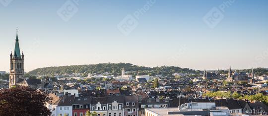 aachen city panorama at dusk  : Stock Photo or Stock Video Download rcfotostock photos, images and assets rcfotostock | RC Photo Stock.: