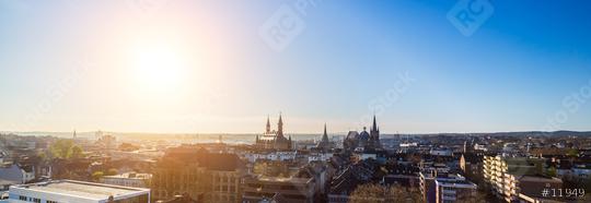 aachen city panorama skyline  : Stock Photo or Stock Video Download rcfotostock photos, images and assets rcfotostock | RC Photo Stock.: