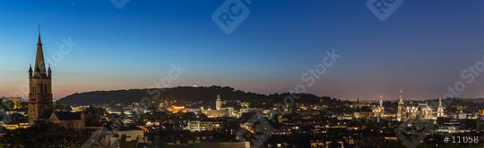 Aachen city skyline at sunset panorama  : Stock Photo or Stock Video Download rcfotostock photos, images and assets rcfotostock | RC Photo Stock.: