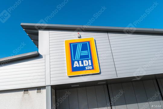 AACHEN, GERMANY FEBRUARY, 2017: ALDI Supermarket. ALDI is a global discount supermarket chain based in Germany.  : Stock Photo or Stock Video Download rcfotostock photos, images and assets rcfotostock | RC Photo Stock.: