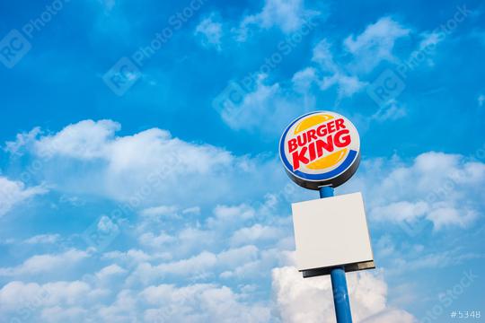 AACHEN, GERMANY FEBRUARY, 2017: Burger King Restaurants logo. Burger King, often abbreviated as BK, is a global chain of hamburger fast food restaurants,United States  : Stock Photo or Stock Video Download rcfotostock photos, images and assets rcfotostock | RC Photo Stock.: