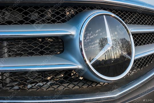 AACHEN, GERMANY FEBRUARY, 2017: Mercedes Benz logo close up. Mercedes-Benz is a German automobile manufacturer. The brand is used for luxury automobiles, buses, coaches and trucks.  : Stock Photo or Stock Video Download rcfotostock photos, images and assets rcfotostock | RC Photo Stock.:
