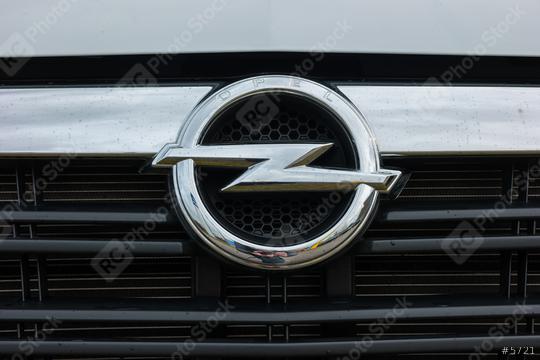 AACHEN, GERMANY FEBRUARY, 2017: Opel logo on a car grilll. Opel AG is a German automobile manufacturer.  : Stock Photo or Stock Video Download rcfotostock photos, images and assets rcfotostock | RC Photo Stock.: