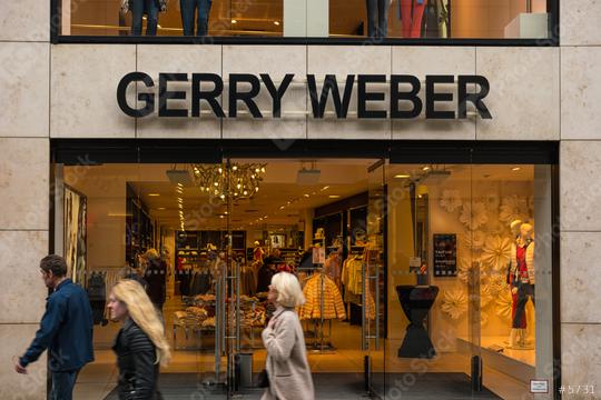AACHEN, GERMANY FEBRUARY, 2017: Store of the clothing company "Gerry Weber", Gerry Weber manages 1,000 own stores with brands Taifun, Samoon and Hallhuber.  : Stock Photo or Stock Video Download rcfotostock photos, images and assets rcfotostock | RC Photo Stock.: