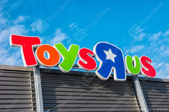 AACHEN, GERMANY FEBRUARY, 2017: Toys "R" Us store. Toys "R" Us is a chain of toy shops created in the United States.  : Stock Photo or Stock Video Download rcfotostock photos, images and assets rcfotostock | RC Photo Stock.: