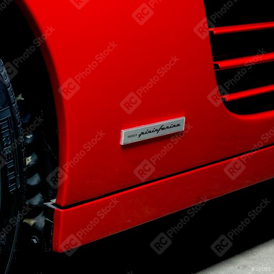 Aachen, Germany, June 14, 2013: Arranged Street shot of an historic Ferrari 512B testarossa Car.   : Stock Photo or Stock Video Download rcfotostock photos, images and assets rcfotostock | RC Photo Stock.: