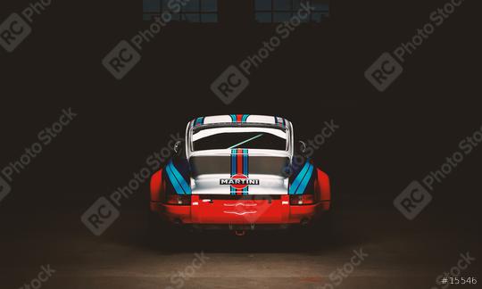 Aachen, Germany, June 14, 2013: Arranged Street shot of an historic Martini racing Porsche 911.   : Stock Photo or Stock Video Download rcfotostock photos, images and assets rcfotostock | RC-Photo-Stock.: