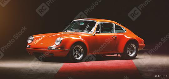 Aachen, Germany, June 14, 2013: Arranged Street shot of an historic Porsche 911.   : Stock Photo or Stock Video Download rcfotostock photos, images and assets rcfotostock | RC-Photo-Stock.: