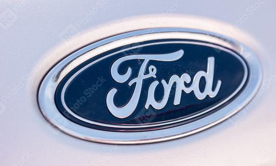 AACHEN, GERMANY MARCH, 2017: Ford Sign Close-Up. The Ford Motor Company is an American multinational automaker. Ford is the second-largest U.S.-based automaker.  : Stock Photo or Stock Video Download rcfotostock photos, images and assets rcfotostock | RC Photo Stock.: