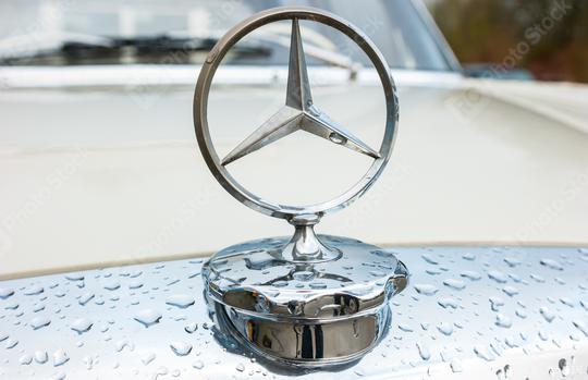 AACHEN, GERMANY MARCH, 2017: Mercedes Benz logo closeup on a car grill. Mercedes-Benz is a German automobile manufacturer. The brand is used for luxury automobiles, buses, coaches and trucks.  : Stock Photo or Stock Video Download rcfotostock photos, images and assets rcfotostock | RC Photo Stock.: