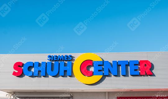 AACHEN, GERMANY OCTOBER, 2017: Siemes Schuhcenter ( shoe center ) store. Siemes Schuhcenter GmbH & Co KG based in Moenchengladbach is a family-run company in the shoe trade.  : Stock Photo or Stock Video Download rcfotostock photos, images and assets rcfotostock | RC Photo Stock.: