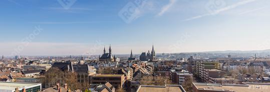 Aachen Panorama  : Stock Photo or Stock Video Download rcfotostock photos, images and assets rcfotostock | RC Photo Stock.: