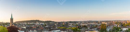 Aachen skyline panorama at sunset  : Stock Photo or Stock Video Download rcfotostock photos, images and assets rcfotostock | RC Photo Stock.: