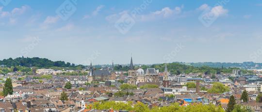 Aachen skyline with cathedral and town hall  : Stock Photo or Stock Video Download rcfotostock photos, images and assets rcfotostock | RC Photo Stock.: