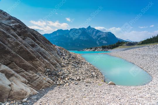 abraham lake at alberta canada  : Stock Photo or Stock Video Download rcfotostock photos, images and assets rcfotostock | RC Photo Stock.: