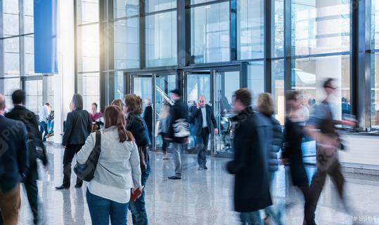 abstakt image of people in the lobby of a modern business center  : Stock Photo or Stock Video Download rcfotostock photos, images and assets rcfotostock | RC Photo Stock.: