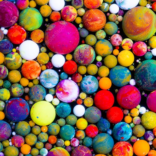 Abstract Acrylic oil ink color balls  : Stock Photo or Stock Video Download rcfotostock photos, images and assets rcfotostock | RC Photo Stock.: