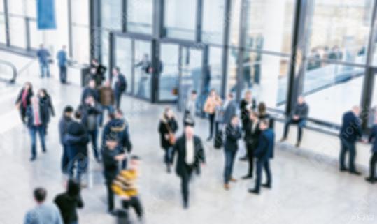 abstract blurred crowd of defocused people at a trade show  : Stock Photo or Stock Video Download rcfotostock photos, images and assets rcfotostock | RC-Photo-Stock.: