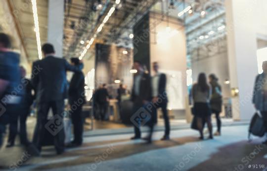 Abstract blurred people in a trade show hall event background usage  : Stock Photo or Stock Video Download rcfotostock photos, images and assets rcfotostock | RC Photo Stock.: