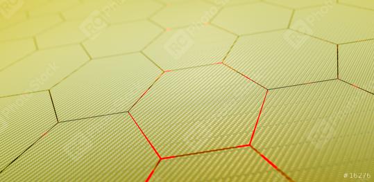 Abstract futuristic surface hexagon pattern with light rays  : Stock Photo or Stock Video Download rcfotostock photos, images and assets rcfotostock | RC Photo Stock.: