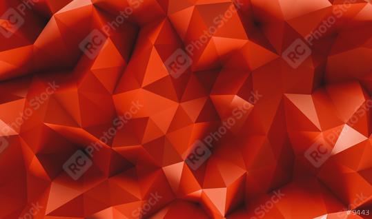 Abstract low poly background of triangles in red colors - 3D rendering - Illustration  : Stock Photo or Stock Video Download rcfotostock photos, images and assets rcfotostock | RC Photo Stock.: