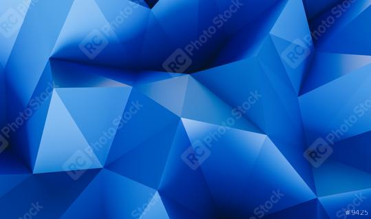 Abstract low poly blue colored background of triangles - 3D rendering - Illustration  : Stock Photo or Stock Video Download rcfotostock photos, images and assets rcfotostock | RC Photo Stock.: