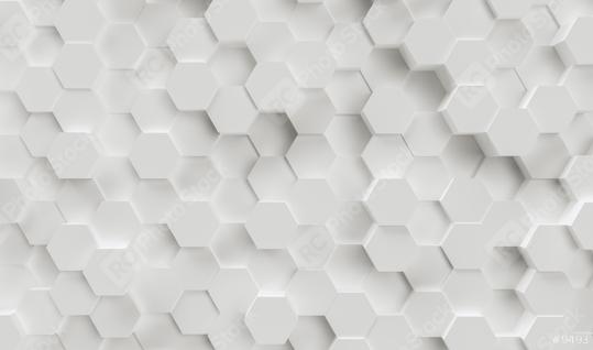 Abstract paper Hexagon white Background - 3D rendering - Illustration  : Stock Photo or Stock Video Download rcfotostock photos, images and assets rcfotostock | RC Photo Stock.: