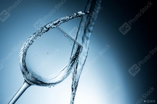 Abstract wineglass splash of water  : Stock Photo or Stock Video Download rcfotostock photos, images and assets rcfotostock | RC Photo Stock.: