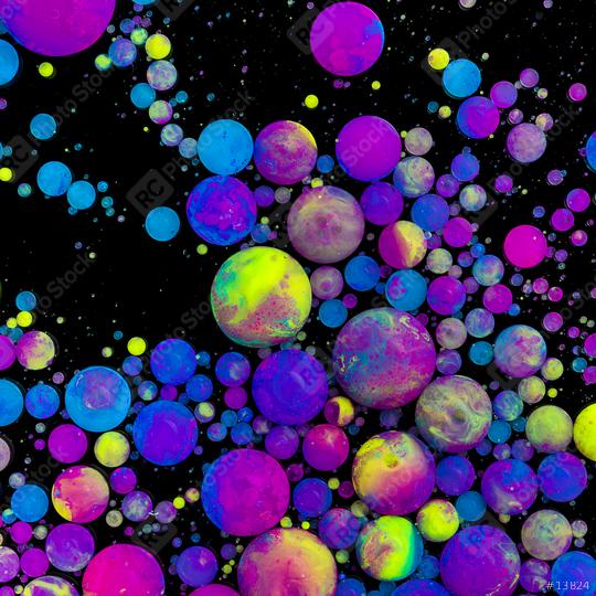 Acrylic paint ink color balls  : Stock Photo or Stock Video Download rcfotostock photos, images and assets rcfotostock | RC Photo Stock.: