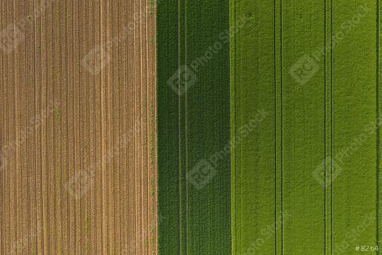 Aerial top view of a different agriculture fields in countryside on a spring day. Drone shot  : Stock Photo or Stock Video Download rcfotostock photos, images and assets rcfotostock | RC Photo Stock.: