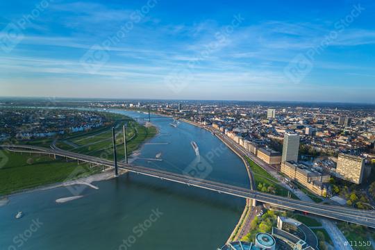 aerial view of Dusseldorf city  : Stock Photo or Stock Video Download rcfotostock photos, images and assets rcfotostock | RC Photo Stock.: