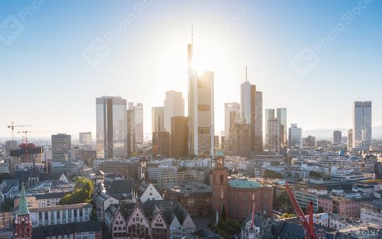 Aerial view of Frankfurt am Main with Hauptwache in Frankfurt  : Stock Photo or Stock Video Download rcfotostock photos, images and assets rcfotostock | RC Photo Stock.: