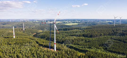 Aerial view of wind turbines under construction   : Stock Photo or Stock Video Download rcfotostock photos, images and assets rcfotostock | RC Photo Stock.: