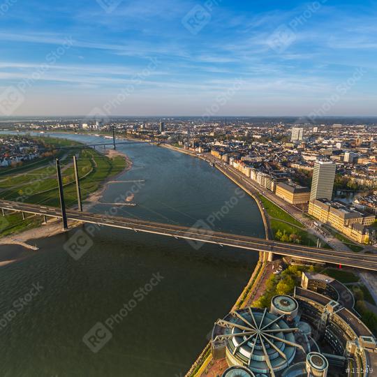aeriel view of Dusseldorf  : Stock Photo or Stock Video Download rcfotostock photos, images and assets rcfotostock | RC Photo Stock.: