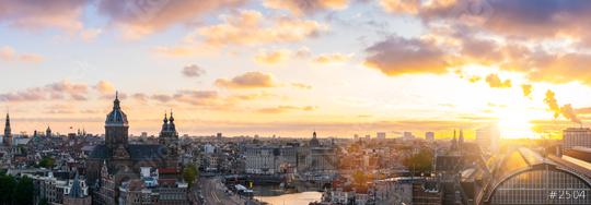 Amsterdam skyline panorama historical area at sunst, Amsterdam, Netherlands. Aerial view of Amsterdam, Netherlands.  : Stock Photo or Stock Video Download rcfotostock photos, images and assets rcfotostock | RC Photo Stock.: