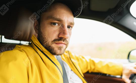 Angy young man solo traveler taking selfie in the car - Adventure wanderlust concept on the road  : Stock Photo or Stock Video Download rcfotostock photos, images and assets rcfotostock | RC Photo Stock.: