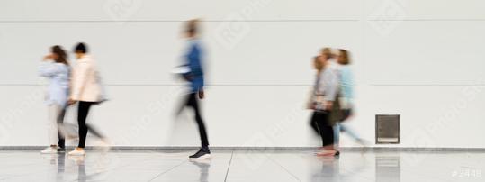 Anonymous blurred crowd at trade fair  : Stock Photo or Stock Video Download rcfotostock photos, images and assets rcfotostock | RC Photo Stock.: