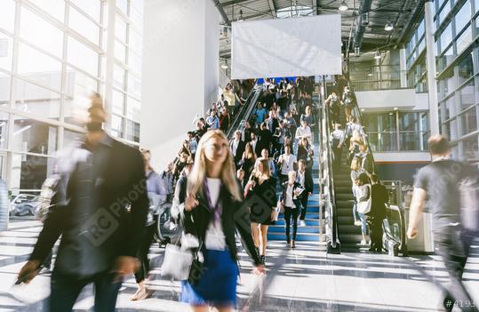 anonymous blurred people at a trade fair   : Stock Photo or Stock Video Download rcfotostock photos, images and assets rcfotostock | RC Photo Stock.: