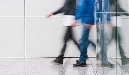 anonymous business people walking in a corridor  : Stock Photo or Stock Video Download rcfotostock photos, images and assets rcfotostock | RC Photo Stock.: