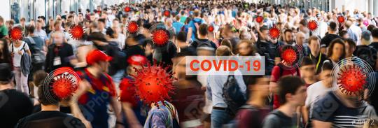 Anonymous crowd of people goes in a pedestrian at london and  become infected with Covid-19 or Coronavirus  : Stock Photo or Stock Video Download rcfotostock photos, images and assets rcfotostock | RC Photo Stock.: