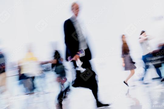 Anonymous crowd of people goes in trade fair or airport  : Stock Photo or Stock Video Download rcfotostock photos, images and assets rcfotostock | RC Photo Stock.: