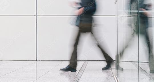 anonymous people rushing in a corridor  : Stock Photo or Stock Video Download rcfotostock photos, images and assets rcfotostock | RC Photo Stock.: