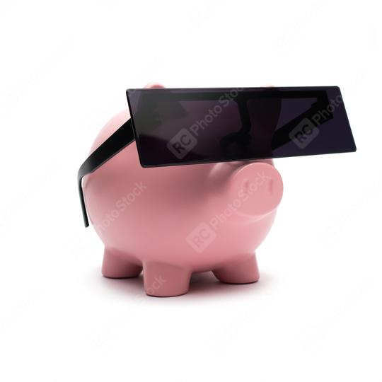 anonymous Piggy bank with glasses - Corruption concept  : Stock Photo or Stock Video Download rcfotostock photos, images and assets rcfotostock | RC Photo Stock.: