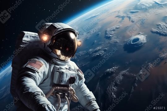 Astronaut in space with Earth in the background
  : Stock Photo or Stock Video Download rcfotostock photos, images and assets rcfotostock | RC Photo Stock.:
