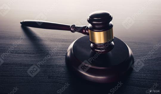 auction gavel on black wooden table  : Stock Photo or Stock Video Download rcfotostock photos, images and assets rcfotostock | RC-Photo-Stock.: