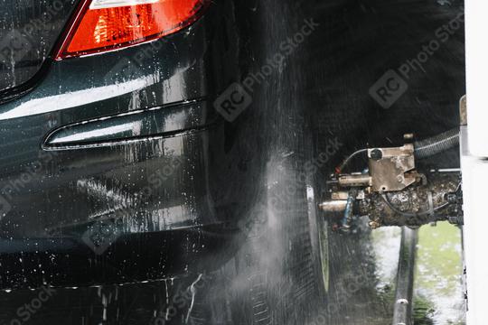 Automatic car wash brush in action  : Stock Photo or Stock Video Download rcfotostock photos, images and assets rcfotostock | RC Photo Stock.: