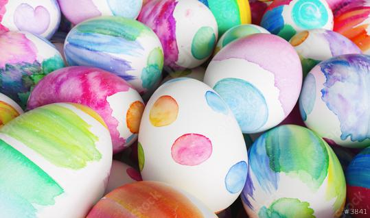 Background from colorful traditional easter eggs   : Stock Photo or Stock Video Download rcfotostock photos, images and assets rcfotostock | RC Photo Stock.: