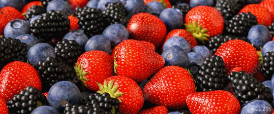 Background of fresh fruits and berries. Ripe strawberries, blueberries and blackberries . Mix berries and fruits.  : Stock Photo or Stock Video Download rcfotostock photos, images and assets rcfotostock | RC Photo Stock.: